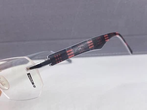 Switch it Brille Damen Grau Eckig Randlos Karo muster 657 germany - Bild 1 von 12