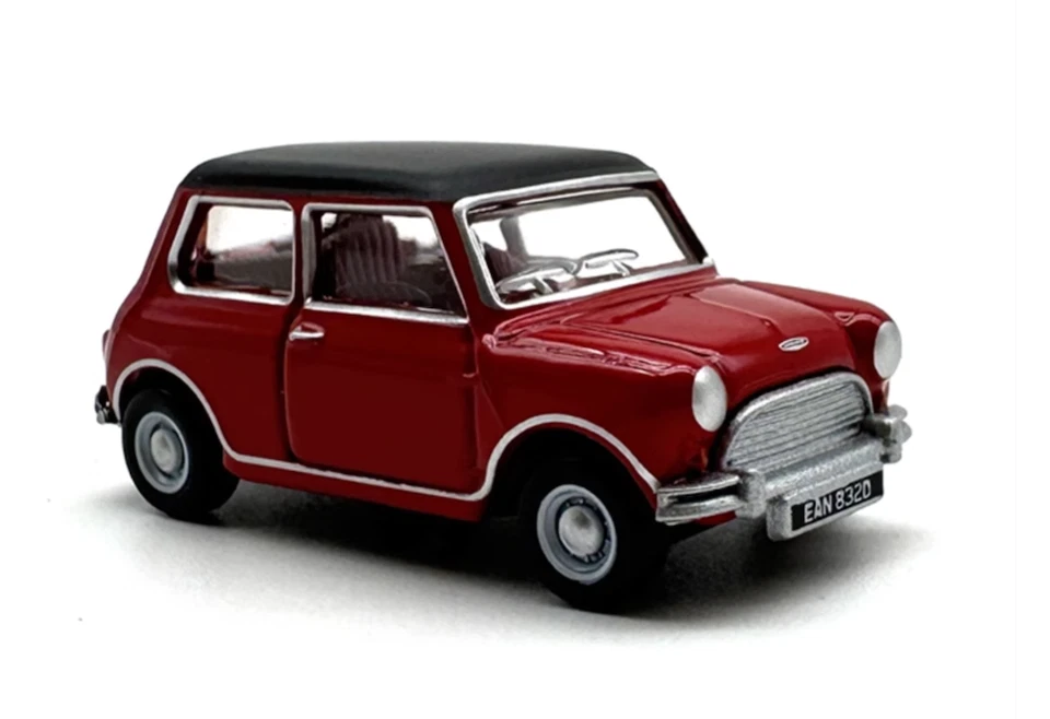 BN 1:76 Red Austin Mini Copper S Sports Model Diecast Metal Car - Image 1 of 4