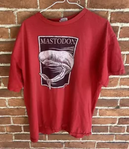 Mastodon Leviathan Tour Band Tee Concert shirt XL Jim Stacy Art 2003 Metal Punk - Picture 1 of 12