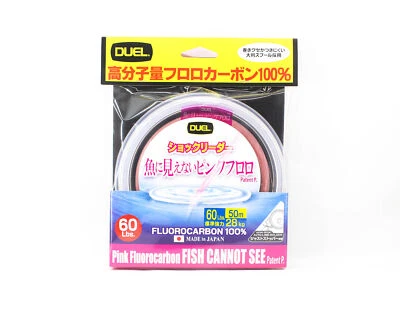 Yo Zuri Duel Pez Rosa No Puede Ver Fluorocarbono 50m 60lb H4383-SP (8354) Foto 1 de 4