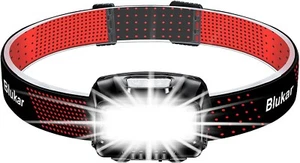 Blukar LED Stirnlampe Wiederaufladbar, Superhell 2000 Lumen Stufenlos Dimmbar Ko - Bild 1 von 9