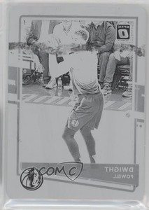 2020-21 Panini Donruss Optic Printing Plate Black 1/1 Dwight Powell #45 1u6