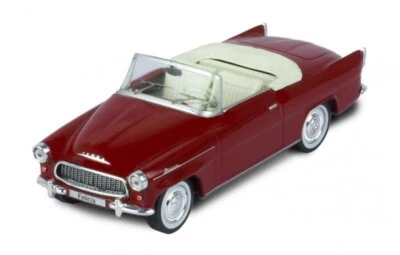 IXO MODELS SKODA Felicia Convertible - 1964 - darkred - IXO 1:43