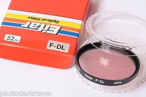 52mm F-DL Flourescent to Daylight Photo Filter - Eitar ET-2452 - NEW F12 - Picture 1 of 2