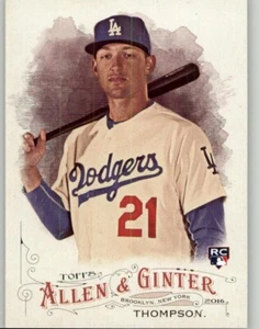 2016 Topps Allen & Ginter Trayce Thompson Rookie #16 RC Los Angeles Dodgers - Picture 1 of 2
