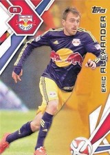 2015 Topps Major League Soccer Gold Base Parallel Card Numbered to /25 - MLS