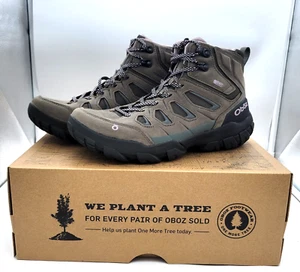 Oboz Damen Sawtooth X Mid B-DRY wasserdichte Wanderschuhe - Größe 8 M anthrazit NEU - Bild 1 von 9