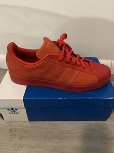 Size 13 - adidas Superstar RT Red - Picture 1 of 6