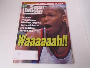 Sports Illustrated Magazine January 30, 1995 Derrick Coleman - Picture 1 of 4