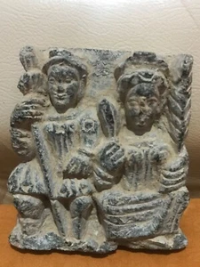Ancient Green Schist Stone Punchika Hariti C.100 AD #IND010 - Picture 1 of 9