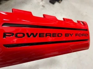 Mustang GT350 2011-2017 fabricante de equipos originales Ford cubiertas bobina pintadas carrera rojo letras negras - Imagen 1 de 1