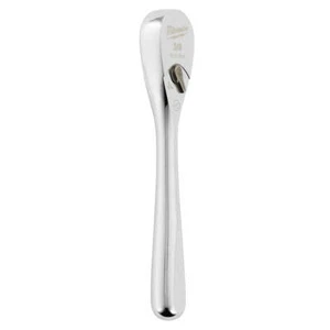 Milwaukee 48-22-9036 3/8” Drive 5" Ratchet Chrome Plated w/ Stubby Handle - Picture 1 of 10