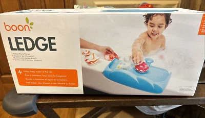 Boon LEDGE Bebé Baño Juego Estante Baño Almacenamiento Mesa de Agua NUEVO Foto 1 de 4