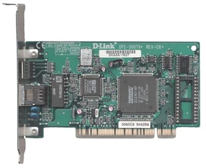 D-Link DFE-500TX REV-C6 PCI Ethernet Karte 10/100Mbps - Bild 1 von 1