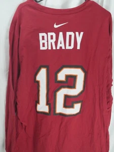 Nike Tampa Bay Buccaneers Super Bowl LIV Champs Tom Brady #12 Name Number XXL - Picture 1 of 5