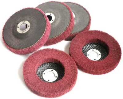 5PCS 4-1/2 inch Nylon Flap Disc Metal Polishing Buffing Grinder Wheels 4.5inch - Image 1 of 4