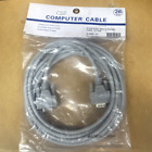 D-Sub 9 Pin Male to Female Computer Cable (15ft)