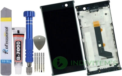 Für Sony Xperia XA2 H3113 H3133 Display Komplettes Bildschirm LCD +Touch+ Rahmen - Bild 1 von 4