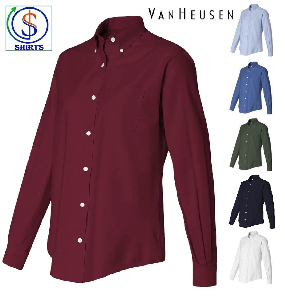 Camisa Oxford Van Heusen para Mujer 13V0002 59800 Damas S M L XL 2XL 3XL ¡OFERTA! Foto 1 de 1