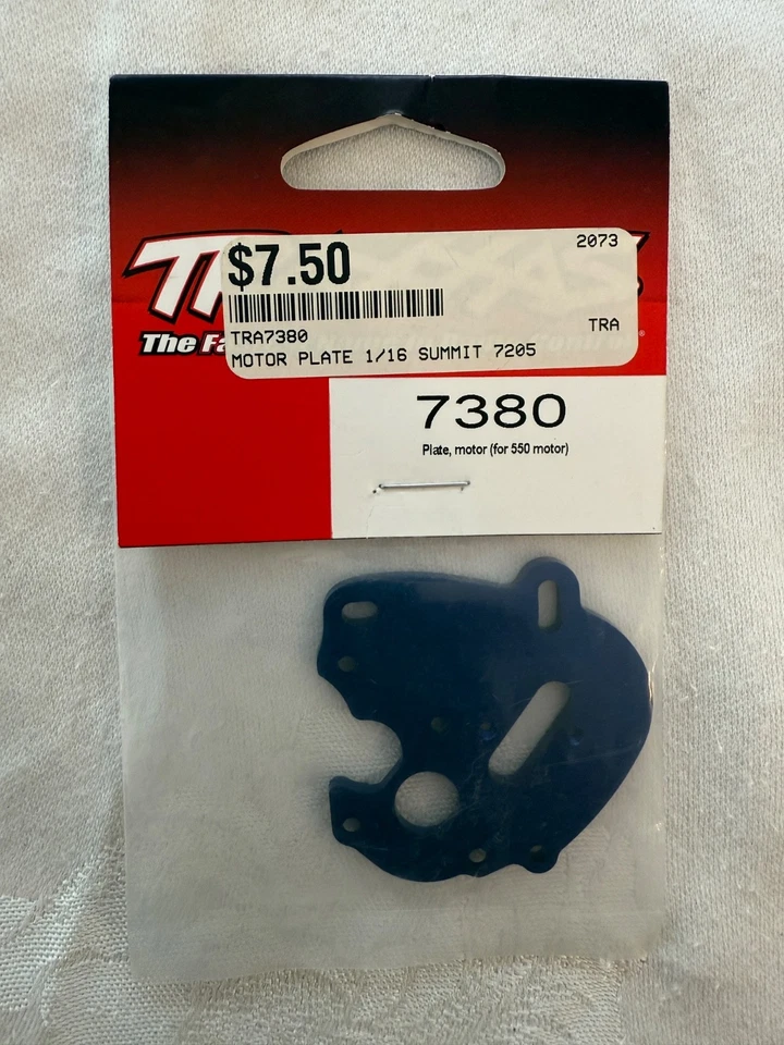 Placa de motor Traxxas 7380 para motor 550 1/16 Slash 4x4 Summit Ken Block Fiesta Foto 1 de 2