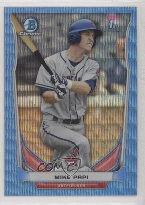 2014 Bowman Draft Chrome Blue Wave Refractor Mike Papi #CDP36 - Image 1 of 2