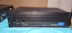 QSC USA 900 USA900 Pro Power Amplifier  Tested Working  - Picture 1 of 9