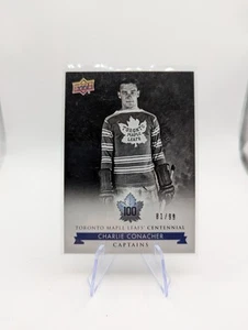 2017 Toronto Maple Leafs Centennial Captains /99 Charlie Conacher #101 - Picture 1 of 2