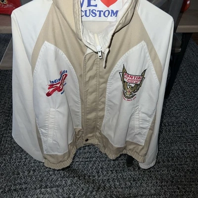Vintage 73rd Indy 500 Pontiac Trans Am Turbo 20th Anniversary Jacket Men Large - Image 1 of 4