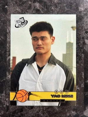 2002 Press Pass - Yao Ming #18 (RC) @QL24 - Imagem 1 de 2