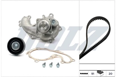 Se adapta a DOLZ KD123 TIMING KPL. + BOMBA DE AGUA FORD C-MAX, FIESTA, FIESTA I ⭐UK Stock⭐ - Imagen 1 de 4