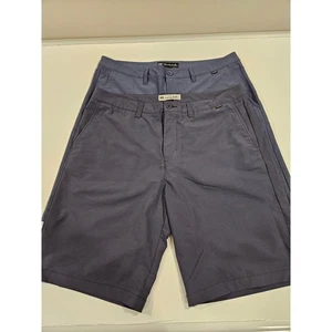 Travis Mathew Mens Shorts Size 36 Performance Golf Casual Dark Blue - Lot of 2 - Picture 1 of 7