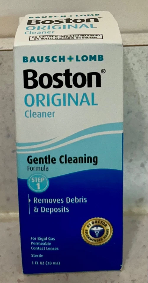 Boston Original Limpiador Limpieza Suave Bausch + Lomb 1 Fl Oz PASO 1 CADUCIDAD 26/11 Foto 1 de 1