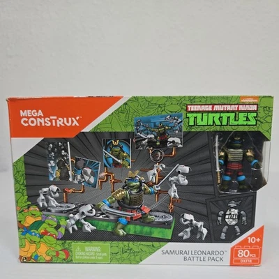 Samurai Leonardo Battle Pack TMNT Mega Construx NUEVO SELLADO DXF18 2016 Foto 1 de 4
