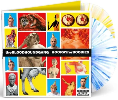 Bloodhound Gang Hooray For Boobies: 20th Anniversary Edition (Blue/White/Yellow Foto 1 de 2