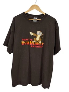 Vintage 00's Family Guy Evil Monkey Cartoon Graphic Tee Size XL - Picture 1 of 3