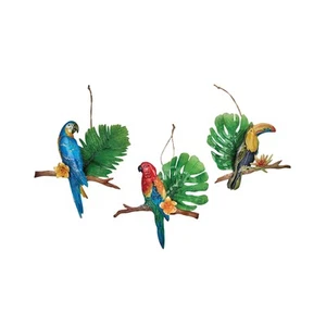 Adorno de pájaro de la selva tropical A/3 - Imagen 1 de 3
