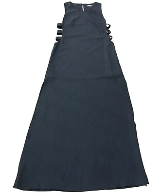 Nasty Gal женщин платье без рукавов размер S черный декольте стороны кольцо вырез с подкладкой - Изображение 1 из 4