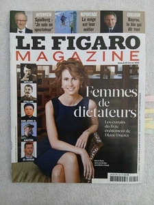 FIGARO MAGAZINE 25/2/2012 ASMA EL-ASSAD BAYROU BERENICE ABBOTT STEVEN SPIELBERG - Picture 1 of 11