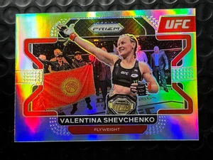 2022 Panini Prizm UFC Valentina Shevchenko Silver Prizm Flyweight #52 - Picture 1 of 2