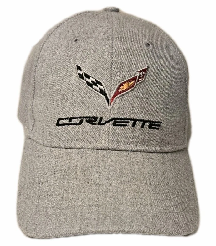 Sombrero de carreras Corvette gris talla única para todos (marca Open Road) RARO auténtico Foto 1 de 4