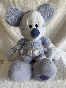 Disney Mickey Mouse Vintage Limitiert Plüsch Kinderplatz Winter Blau RAR - Bild 1 von 2