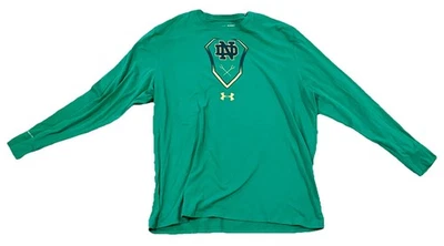 Рубашка с длинным рукавом Notre Dame Fighting Irish Lacrosse — Under Armour — мужская 2XL - Изображение 1 из 4