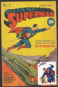 CANADA Sc #2679/83 SUPERMAN 75th ANN MAXIMUM CARD (Postcard) #42 - Picture 1 of 1