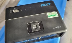 ACER P1266B VIDEO PROJECTOR - with case, power cable and VGI and HDMI cables - Picture 1 of 9