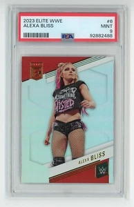 2023 Panini Donruss Elite WWE ALEXA BLISS Rare FOIL CARD #6 - GRADED PSA 9 MINT - Picture 1 of 2