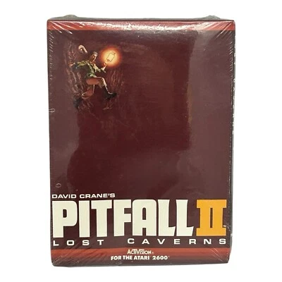 Pitfall II (Atari 2600, 1984) Activision Brand New Factory Sealed - Image 1 of 4