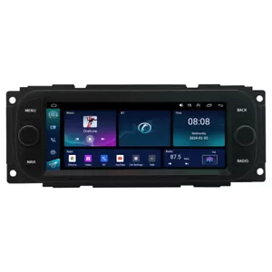 For Jeep Chrysler Dodge For Carplay 6.8'' Android 13 Stereo Radio GPS Navigation - Bild 1 von 22
