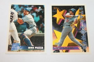 Mike Piazza - Dodgers Baseball Cards - Set of 2 #3 - Picture 1 of 2
