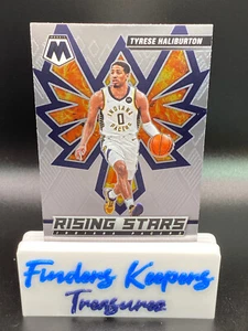 2021-22 FOTL TYRESE HALIBURTON PANINI MOSAIC BASKETBALL RISING STARS #11   - Picture 1 of 2