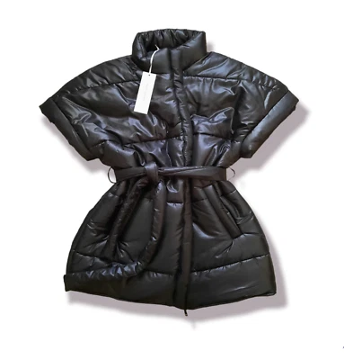 Chaleco Chaqueta Invierno Negro L Algodón Caramelo Foto 1 de 3